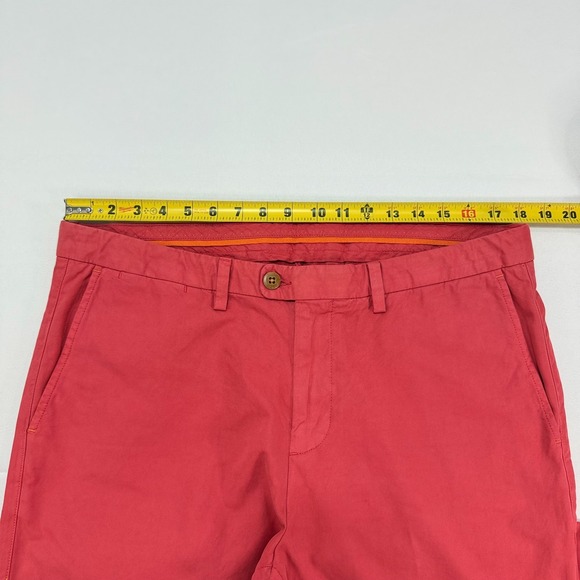 Tommy Bahama Chino Pants‎ Mens 36x30 Red Pima Cotton Straight Leg Twill Slacks - Picture 4 of 10